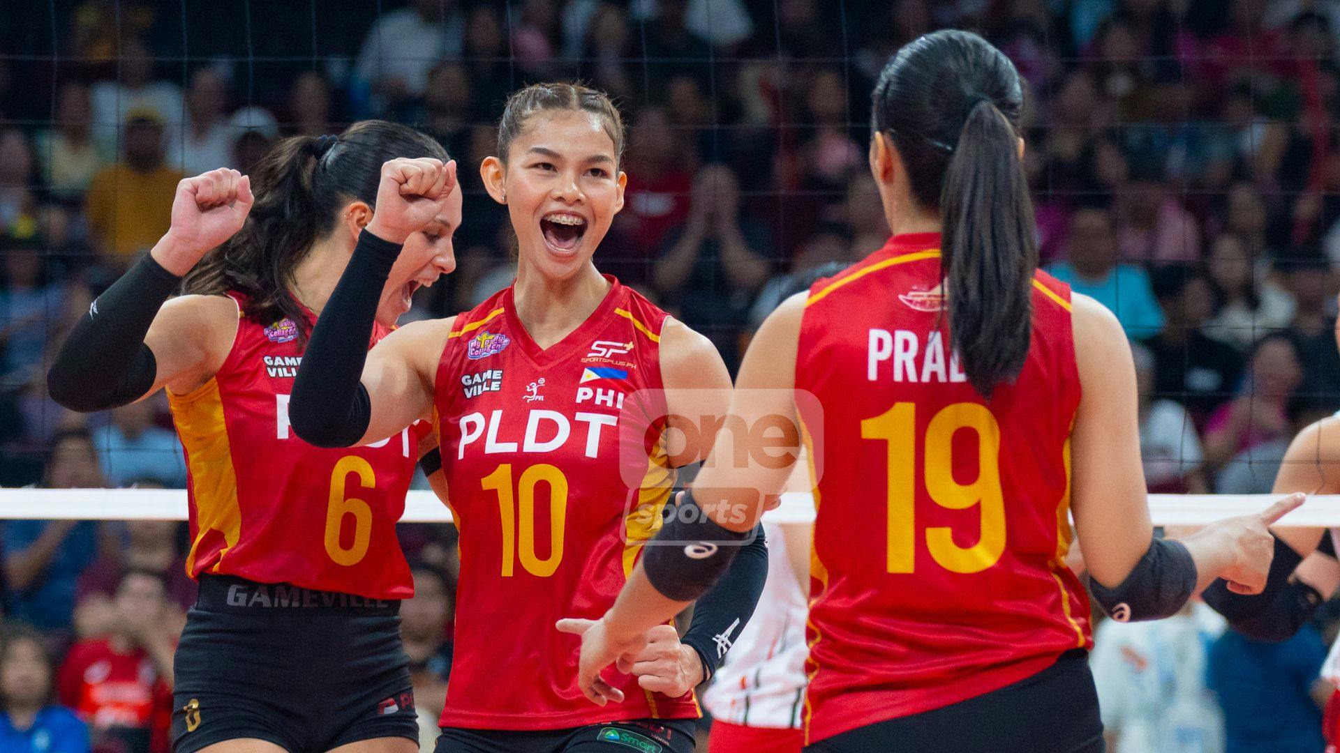 Majoy Baron, PLDT open PVL Invitational campaign vs Chery Tiggo